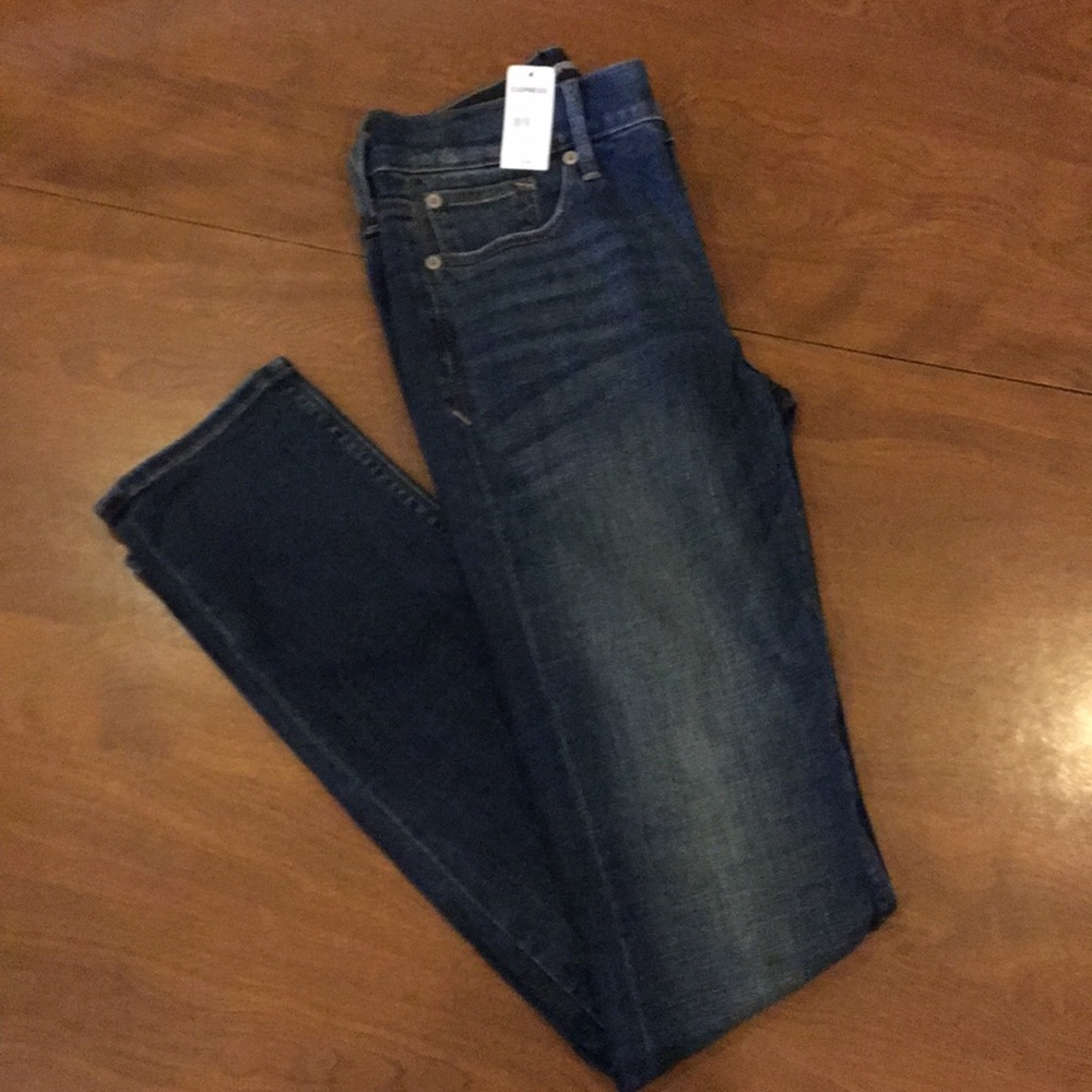 Medium Wash Long Jeans